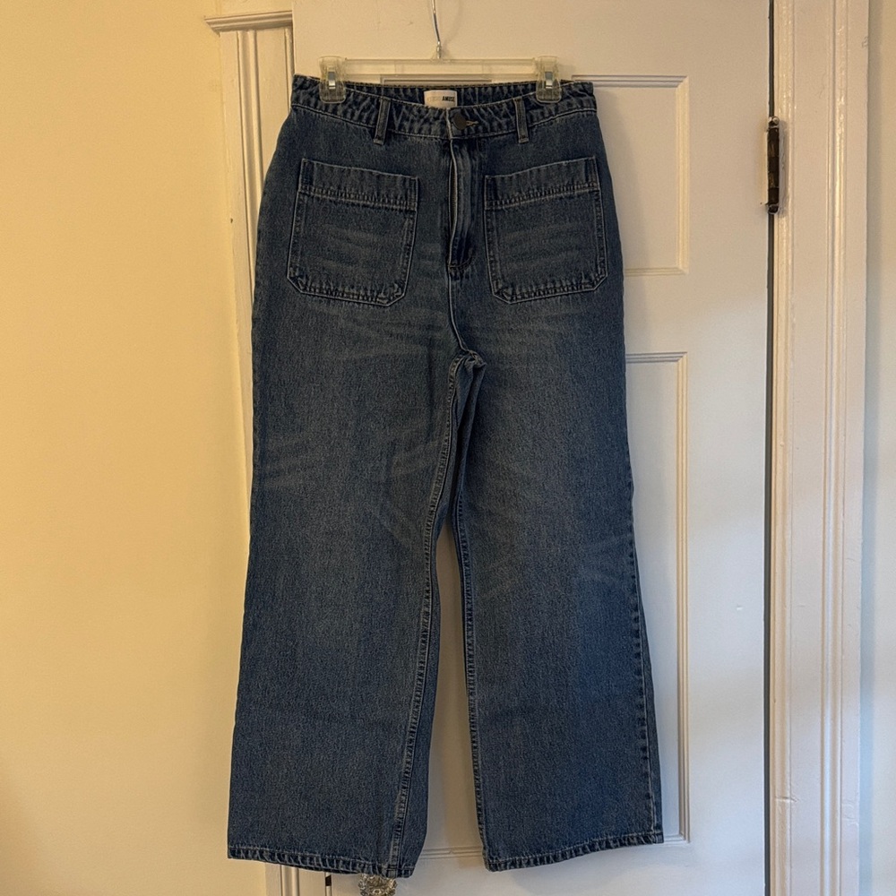 Amuse Society Dark Blue Flare Jeans